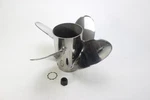 Mercury Quicksilver Trophy 14 X 25 Stainless Propeller 75-300 Hp 6 Mo Hub Wty. Fixed Price $315.00.