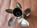 5 Blade 3/4" X Mercury High Five Ss Prop, 48-816612 20P, Flo Torq, P10977. Fixed Price $435.00.