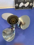 Used Yamaha Stainless Steel Propeller For 40-50 Hp 12 X 11 G. Fixed Price $200.00.