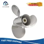 Boat Prop 9 1/4 X Stainless Steel Fit Mercury Engines 6-15HP 8 Spline Tooth,rh. Fixed Price $139.00.