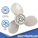 1/4 X Boat Propeller 9.9-20HP 8 Tooth 63V-45945-10-00 For Yamaha Engine. Fixed Price $49.00.
