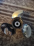 Michigan 852086 .15 1/4 X SSV-171-C Left Hand Stainless Steel Propeller. Fixed Price $249.00.