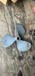 1/2 Inch Shaft Right Hand 27 Boat Prop. Fixed Price $800.00.