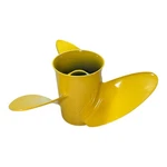 Evinrude Johnson X 14 3/4 16 Rh, Yellow Ss Propeller, 763912 (demo Prop). Fixed Price $299.99.