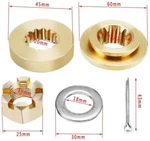 Outboard Propeller Hardware Kit For Honda 35-60HP 13 Tooth Thrust Spacer Nut Pin. Fixed Price $39.99.
