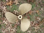 Federal Equi-poise Three Blade Propeller 24X27 Lh 1.5" Tapered Shaft. Fixed Price $999.00.