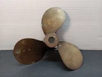 Vintage Brass Michigan Machined-pitch Outboard Propeller K-31, Blade Patina. Fixed Price $39.16.