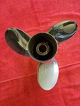 Mercury Laser Ii Stainless Steel Propeller 13.8 X 21LH Used No Hub Kit. Fixed Price $295.00.