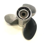 Stainless Steel 3 Blade Stiletto 14X19P Yamaha Suzuki Outboard Propeller. Fixed Price $165.00.