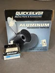 Quicksilver Black Diamond 13 19 QA2038X Aluminum 3RH Prop, With Hub Kit. Fixed Price $104.99.