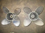 Mercury Offshore Series Outboard Blade Stainless Propeller Set (48-825903-21). Fixed Price $700.00.