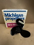 New Michigan / Nissan & Tohatsu 9.2 X 8.4 Aluminum Outboard Propeller # 142017. Fixed Price $69.99.