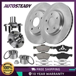 Front Wheel Hub Bearing Brake Rotors Pads Kit For 2005 - 2010 Mercury Mariner. Fixed Price $153.99.