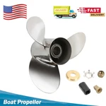 13-1/4X17 Stainless Steel Outboard Prop For Mercury 40-140HP,15 Spline Tooth,rh. Fixed Price $255.95.