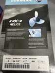 Evinrude RX3 Helice Ss Blade Propeller 14.5X17P 177352. Fixed Price $439.99.
