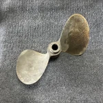 Oj Johnson Oakland Bronze Brass Blade 12" Propeller 18 Spline 17X3 A65265. Fixed Price $50.00.