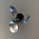 14 7/8" 22P Evinrude Johnson Rebel Stainless Rh Propeller, 763996 Tbx P5249. Fixed Price $350.00.