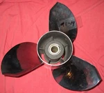 Ballistic 14 7/8 X 15 345031 Stainless Steel Propeller Evinrude 90-300HP (91-19). Fixed Price $275.00.