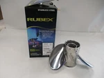 Solas Rubex Evinrude Mercury Stainless Steel Propeller 21" 9532-140-21 Boat. Fixed Price $329.95.
