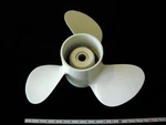 Michigan Wheel Company SMC-510-P White Aluminum Propeller Boat Nos Outdrive 15". Fixed Price $59.00.
