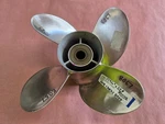 Blade 13 3/4" X 22P Stainless Propeller, Omc Evinrude Johnson 4.75", P8067. Fixed Price $343.00.