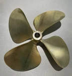 Oj Propeller #203773S Splined 13.7 X 19.5 4BLADE. Fixed Price $530.00.