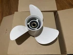 Yamaha Oem Outboard Propeller 6E5-45943-00-00 Aluminum 12-5/8" Diameter 21 Pitch. Fixed Price $139.95.