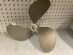 Federal Supercup X 3 Blade Nibral Propeller 1/8" Bore Nos New. Fixed Price $250.00.