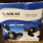 Solas Amita 3 / Mercury 10.5 X Pitch Aluminum Propeller # 1211-105-11 New. Fixed Price $54.59.