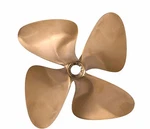 Oj Force 14 X 18 Blade Inboard Propeller Right Hand Nibral 1/8" Shaft 1283. Fixed Price $625.00.