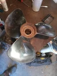 Volvo Penta Inner Front Stainless Steel Propeller, 854374 Lh. Fixed Price $350.00.