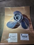 14 1/2X17 Quicksilver Stainless Propeller Like New Refurbished QS5052X. Fixed Price $365.00.