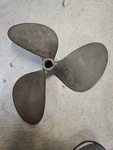 Brass Boat Prop, Michigan Dyna Jet. Fixed Price $100.00.