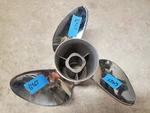 Counter 14 3/4" 20P Evinrude Johnson Viper Stainless Prop, 763921, Tbx, P6467. Fixed Price $312.00.