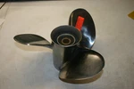 Mercury/johnson/suzuki/yamaha 15SPLINE 14/20 Standard-rotation Stainless Prop. Fixed Price $135.00.