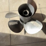Mercury Mercruiser Bravo 3 28 Pitch Stainless Steel Duo Propeller Set. Fixed Price $850.00.