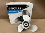New Solas Amita / Nissan & Tohatsu 9.9 X Outboard Propeller 5211-099-13. Fixed Price $69.99.
