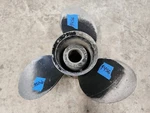 Aluminum 13 3/4" 15P Mercury Black Max Prop, 48-77342A45P15, Flo Torq, P9456. Fixed Price $22.00.