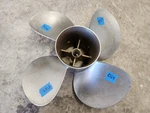Single Right Outer Blade M6 Mercury Cummins Zeus Ss Prop, 48-8M8023850, P8164. Fixed Price $1650.00.