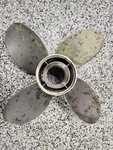 48-8M0074869 Mercury Bravo Iii Diesel Boat Propeller Lh 15 3/4 X 25P (front). Fixed Price $800.00.