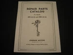 Johnson Model MS-38 MS-39 MD-38 MD-39 Parts Catalog Outboard Motor. Fixed Price $7.63.