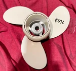 Omc 10 X 386669 Aluminum Propeller For Evinrude Johnson 8-15HP (K432). Fixed Price $75.00.